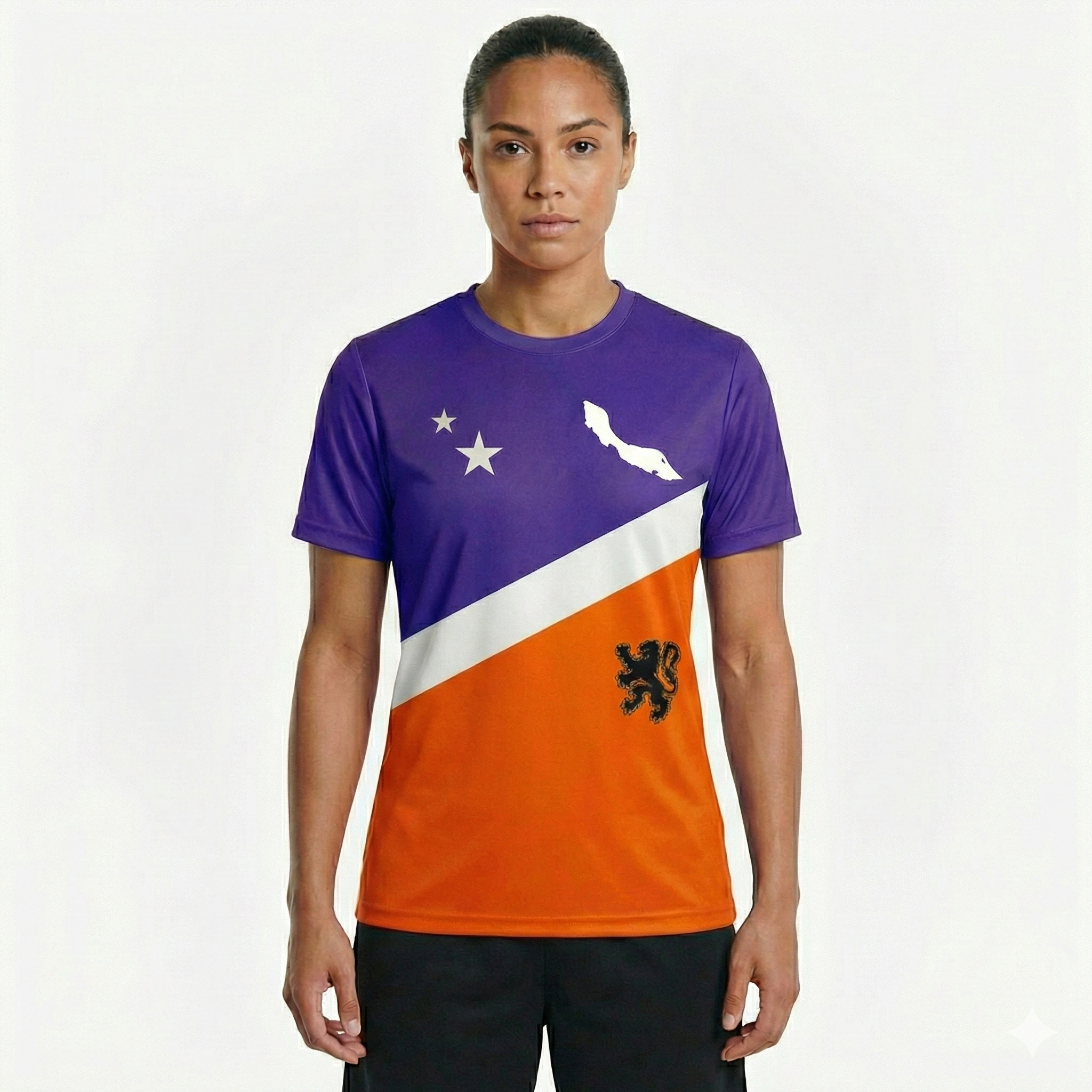 Voetbal shirt Chevron Nederland & Curacao
