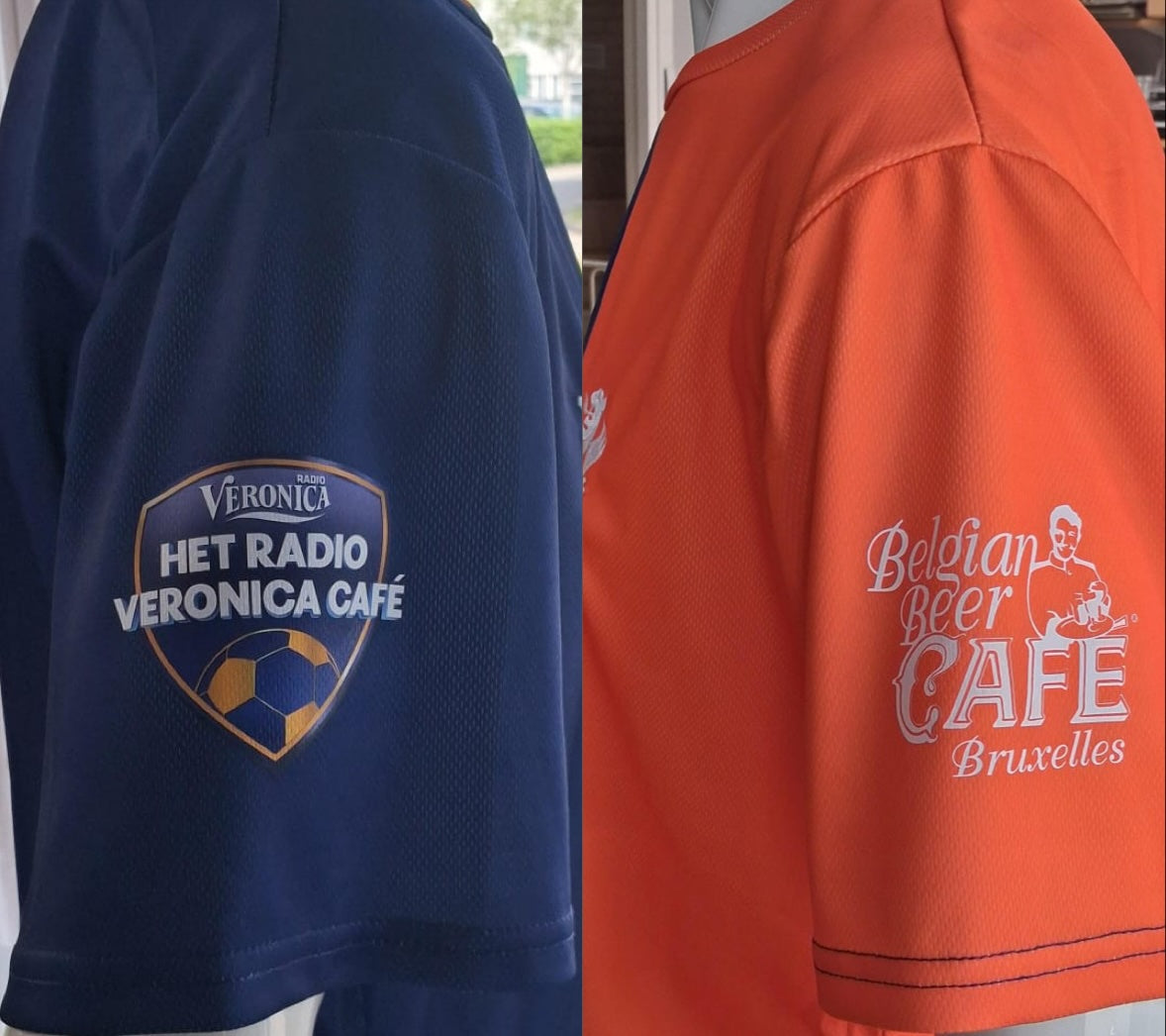 Voetbalshirt met eigen logo - per 10 stuks